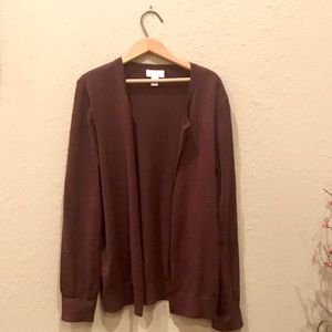 LOFT Swiss Dot Cardigan