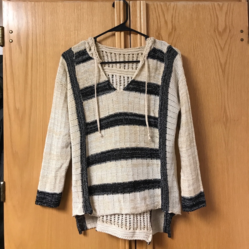Poof Brand Knit Sweater