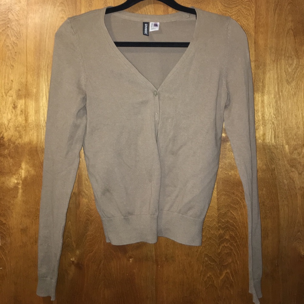 H&M - Light brown cardigan