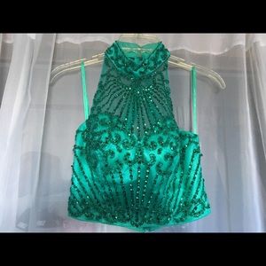 Dave and Johnny Two Piece Home-coming Dress