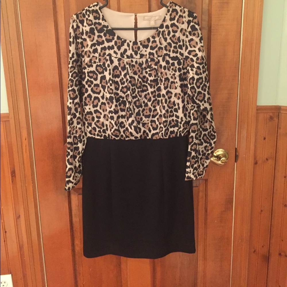 NWT Banana Republic Leopard Print Dress