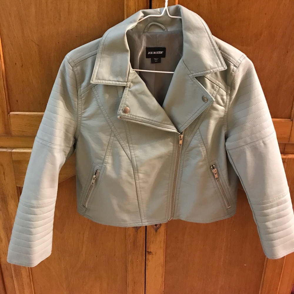 Faux leather - Motto jacket