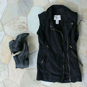 Black vest