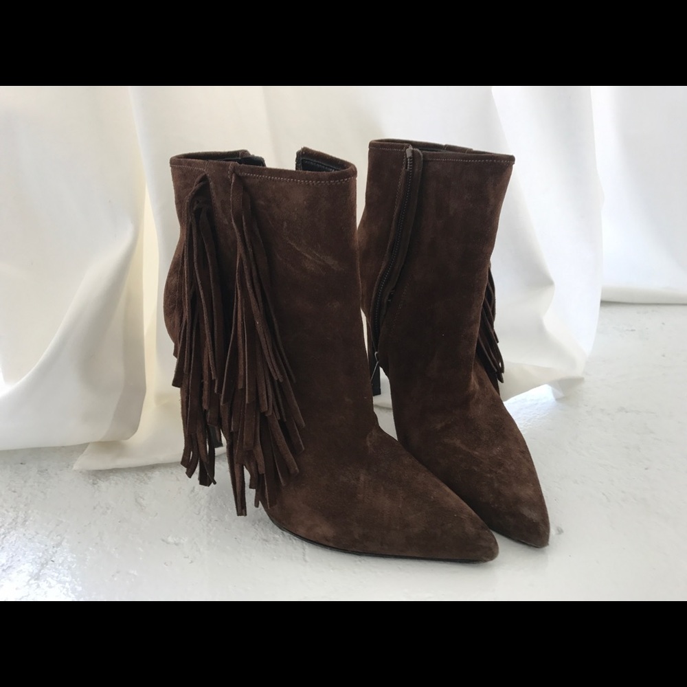 Yves Saint Laurent cowboy ankle boots