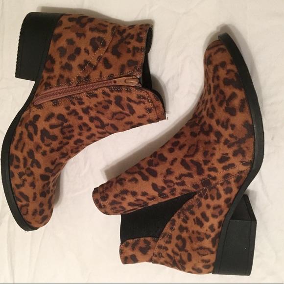 Stevies Shoes - Stevie's Leopard Print Booties