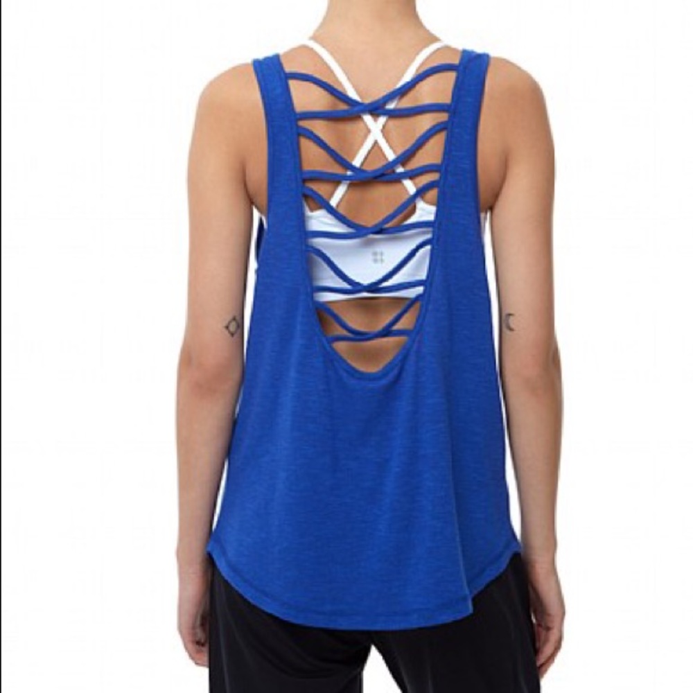 Sweaty Betty open turn tank