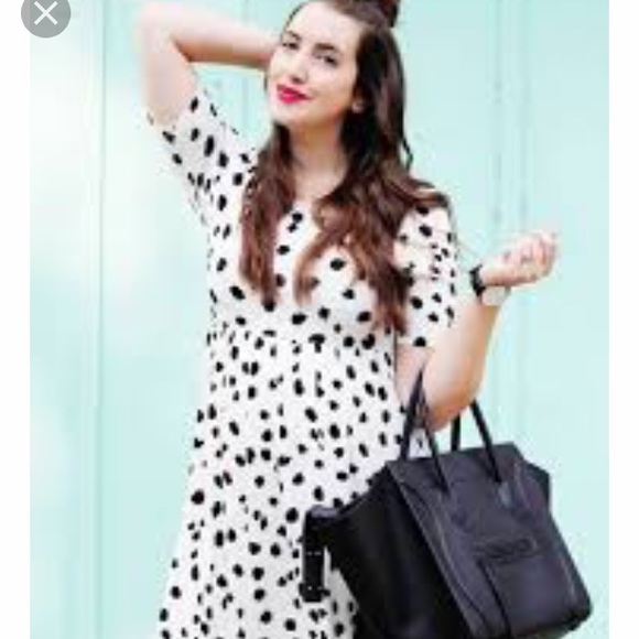 asos dalmatian dress