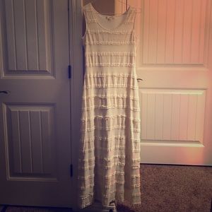 Lace maxi dress