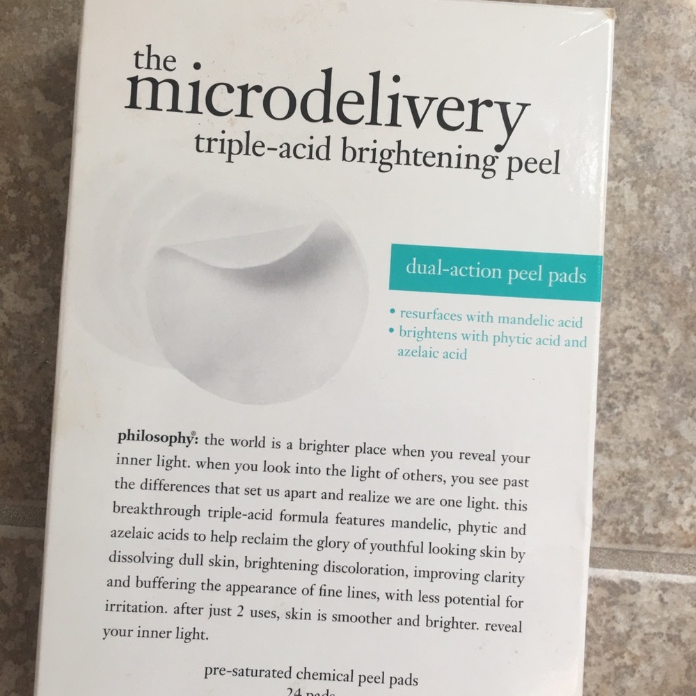 Philosophy Microdelivery Triple Acid Peel Pads