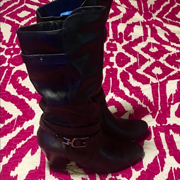 Brand New Slouch Boots worn once for few hours - Picture 4 of 6