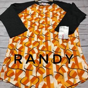 Halloween Randy baseball shirt