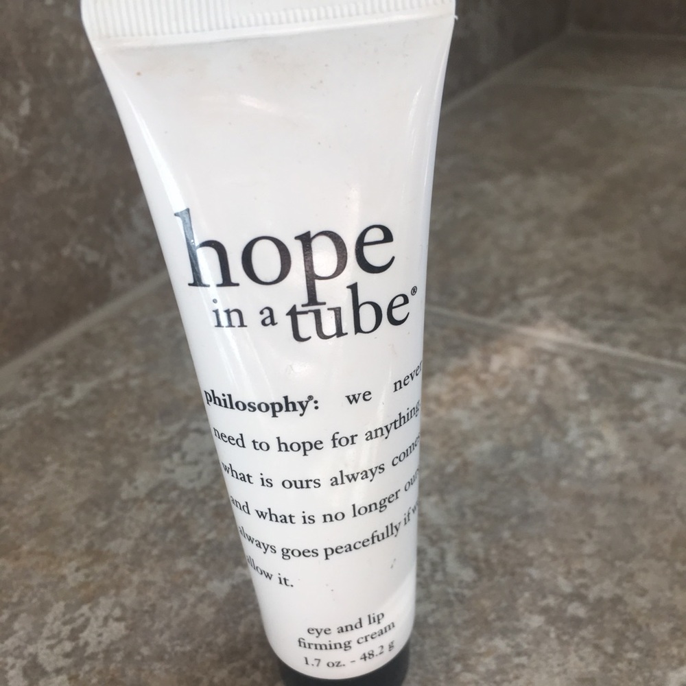 Philosophy Hope in a Tube