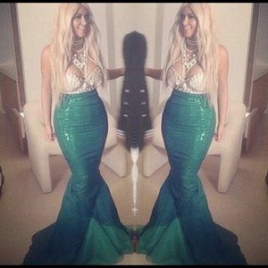 Sequin mermaid costume skirt Sequin mermaid costume skirt
