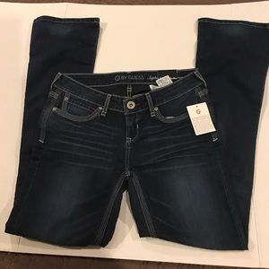 Guess jeans dark blue color.