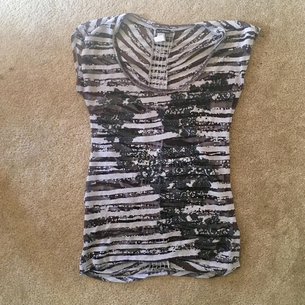 Semi-sheer top from Buckle