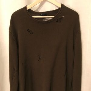 Forever 21 Distressed Sweater / Kanye