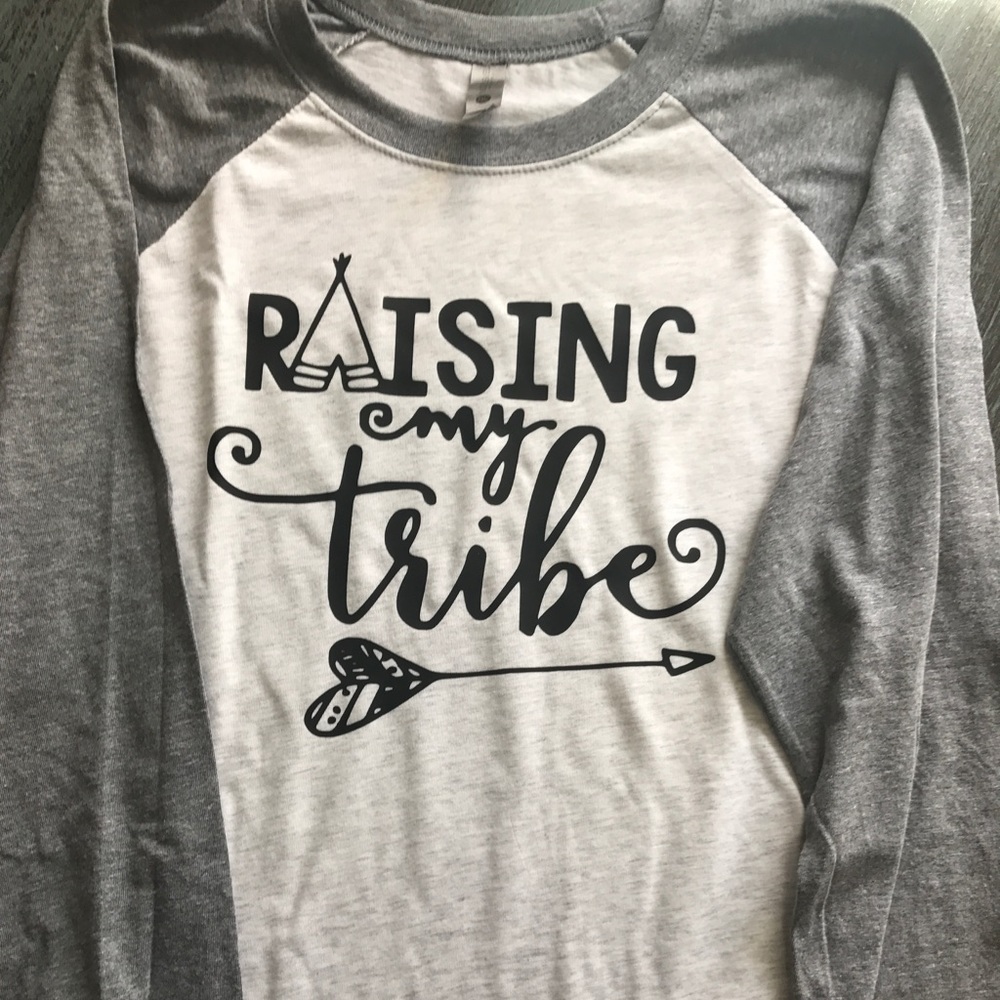 Raising my Tribe baseball tee