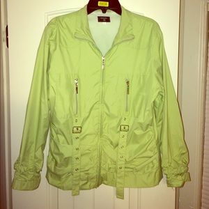 CHANEL sporty zip up jacket!