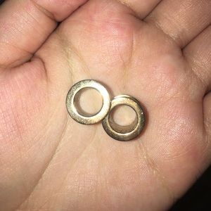 Rose Gold Screw Tunnels 00g