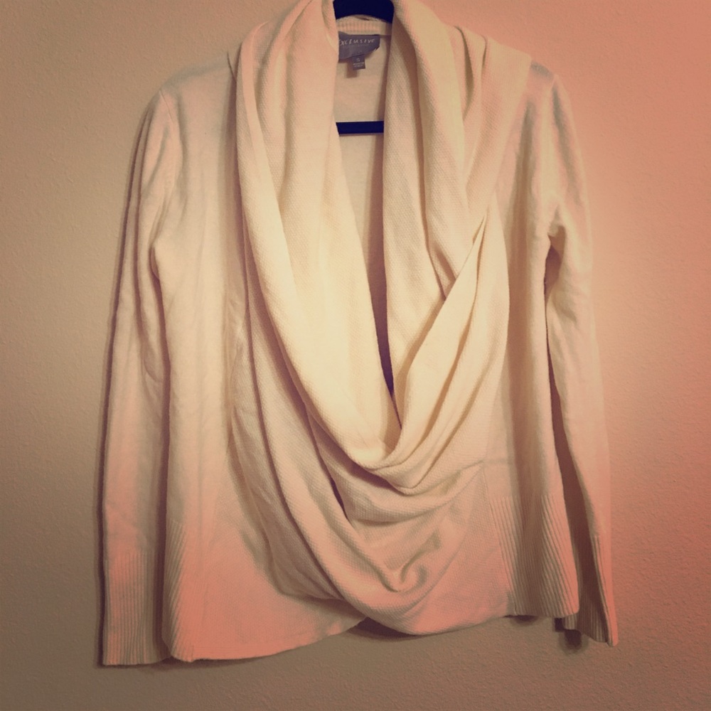 Exclusive for Intermix wrap scarf sweater