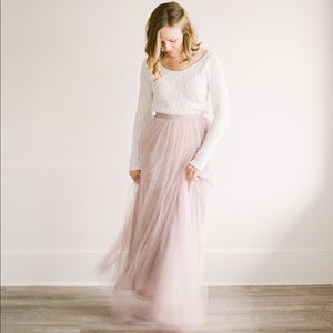 BHLDN size 6 tulle skirt BHLDN size 6 tulle skirt