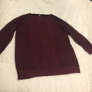 Alo Yoga mesh yoga top