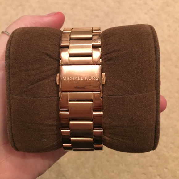 Blair Rose Gold Tone Stainless Steel Watch - Picture 5 of 8