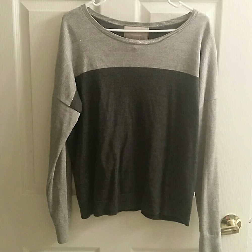 Banana Republic Gray Wool Sweater Sz XL