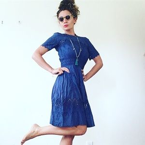 Anthropologie Lace Tailored Dress Anthropologie Lace Tailored Dress