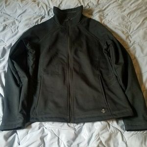 womens black columbia omnishield jacket size large