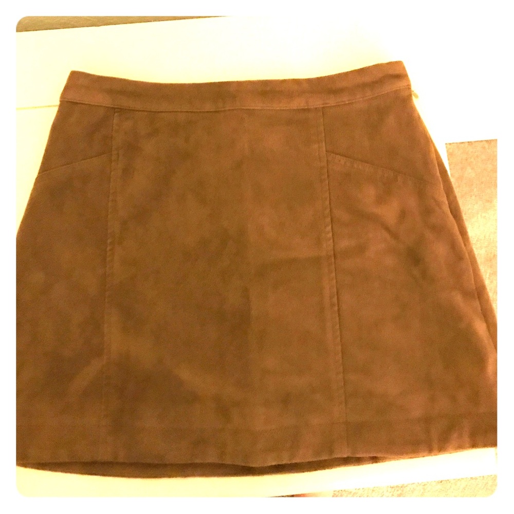 Abercrombie & Fitch faux suede mini