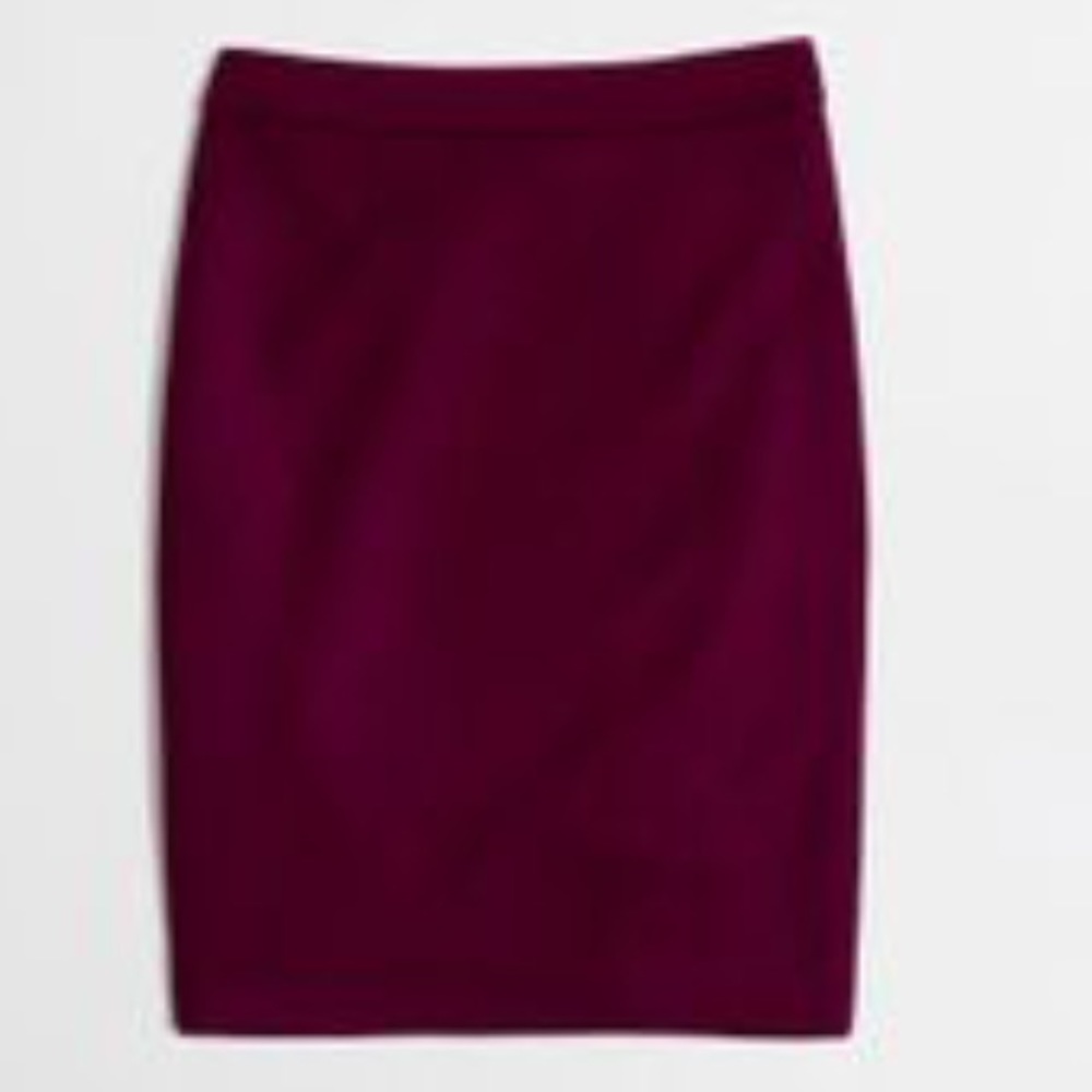 💜Plum Pencil Tweed Skirt💜