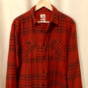 Quicksilver Lined Button Plaid Jacket - Modern Fit