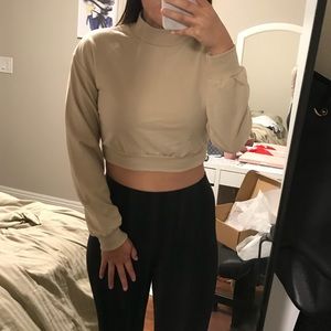 Mock neck sweater