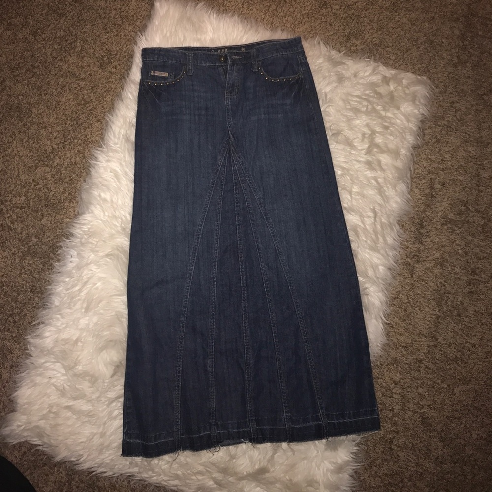 Awesome denim skirt