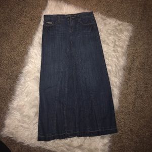 Awesome denim skirt
