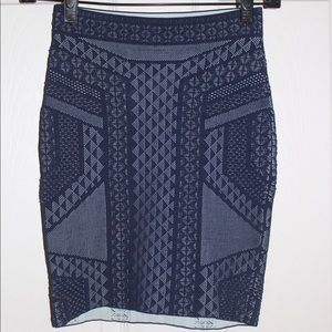 BCBGMAXAZRIA Josa Power Skirt