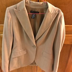 NY&co blazer- tan size 2