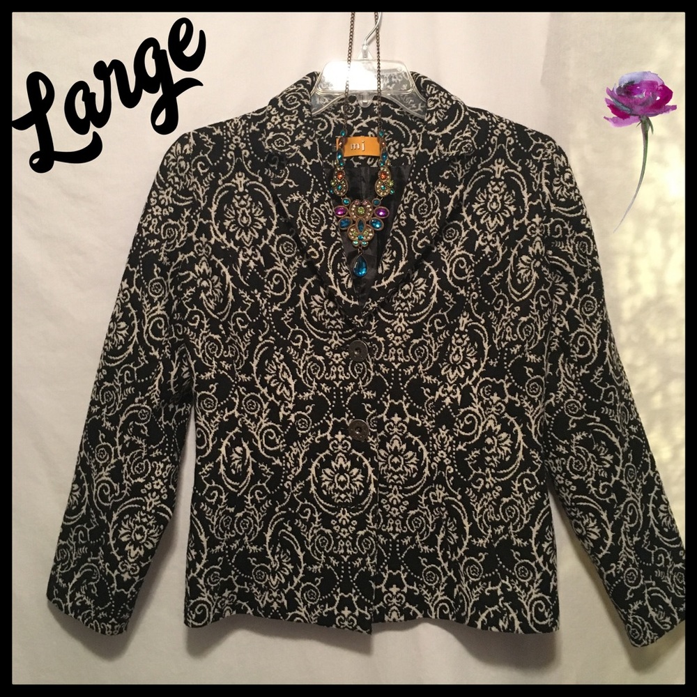 Stunning Blazer Jacket Size Large