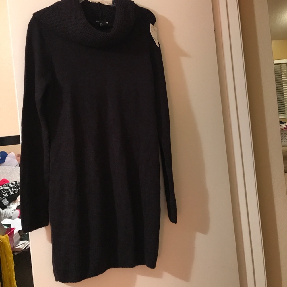 H&M Black Sweater Tunic