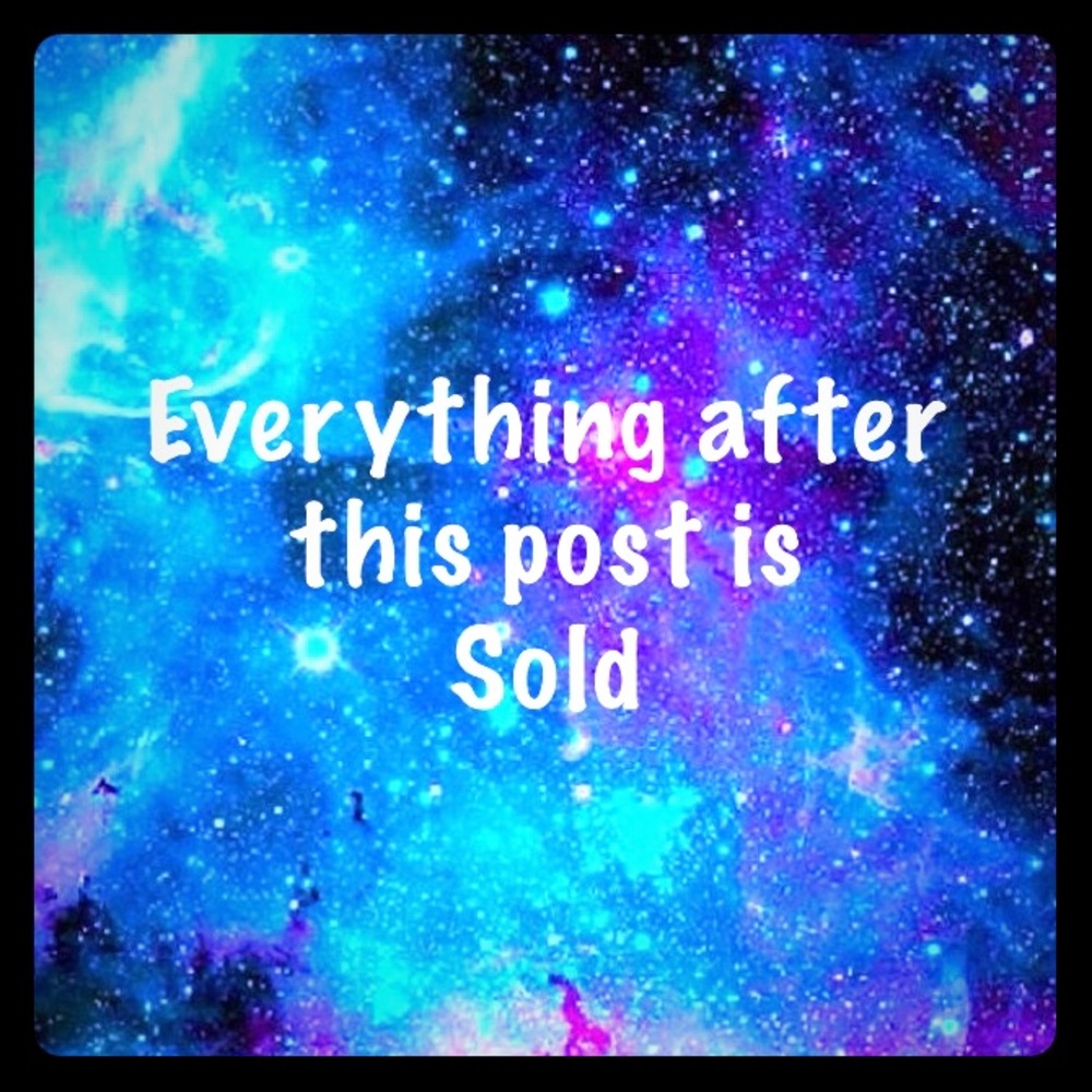 Everything after this is sold