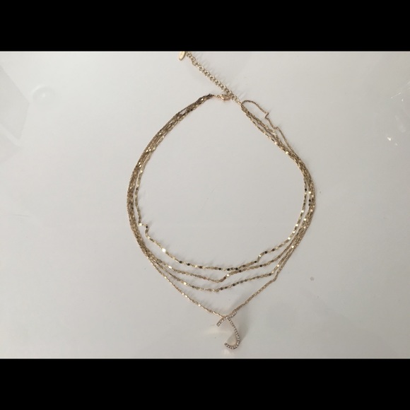 Anthropologie "J" Necklace - Picture 3 of 3