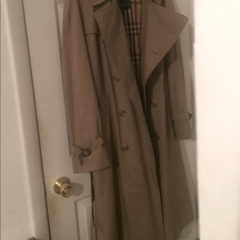 Burberry rain coat
