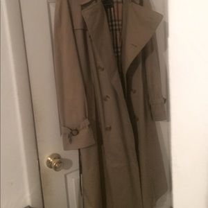Burberry rain coat