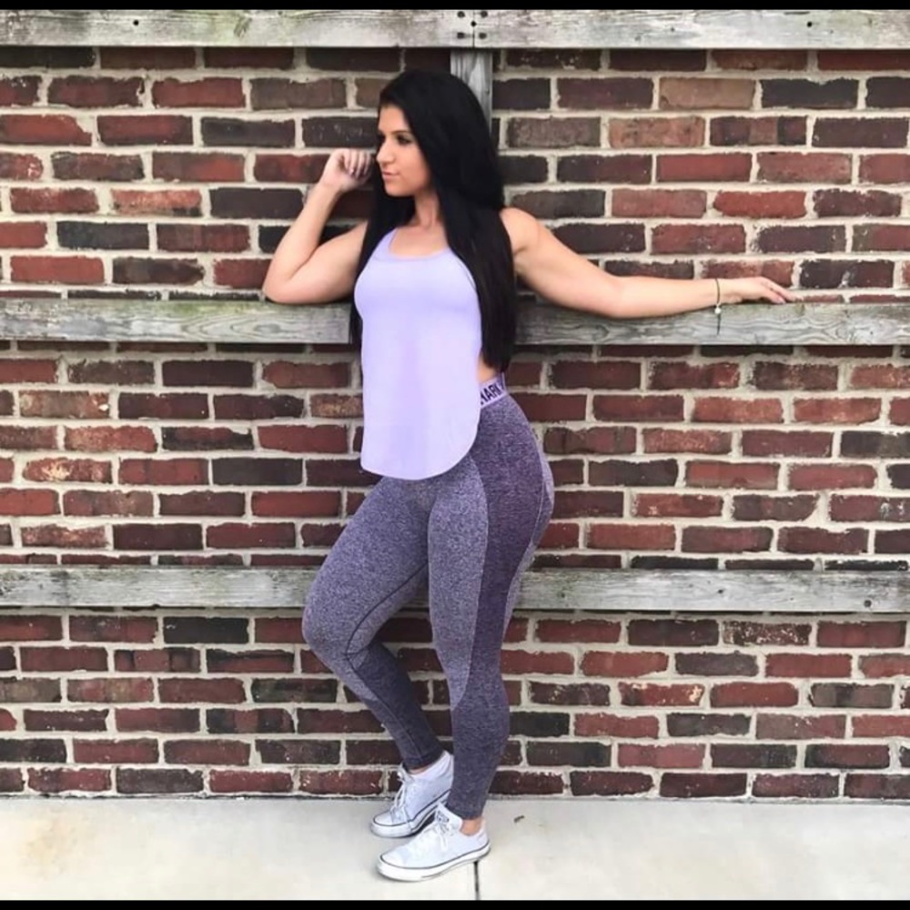 Gymshark soft lilac breeze vest