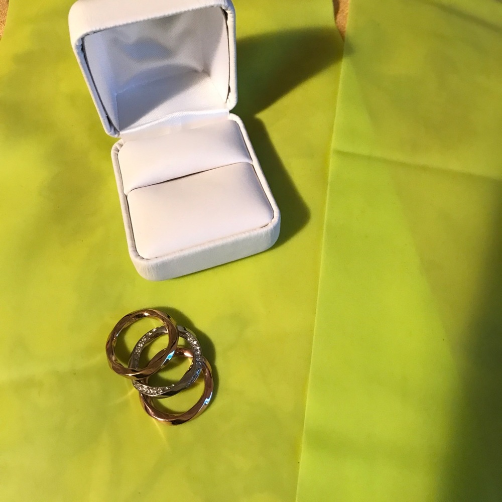 Coach Trio Ring Set