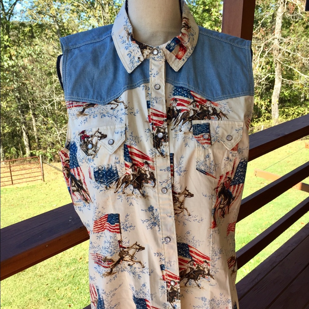 ✅Western inspired blouse✅