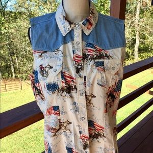 ✅Western inspired blouse✅