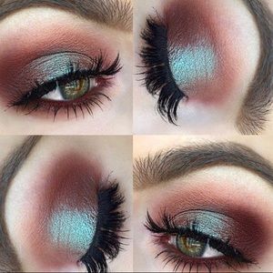 MAC blue brown pigment MAC blue brown pigment