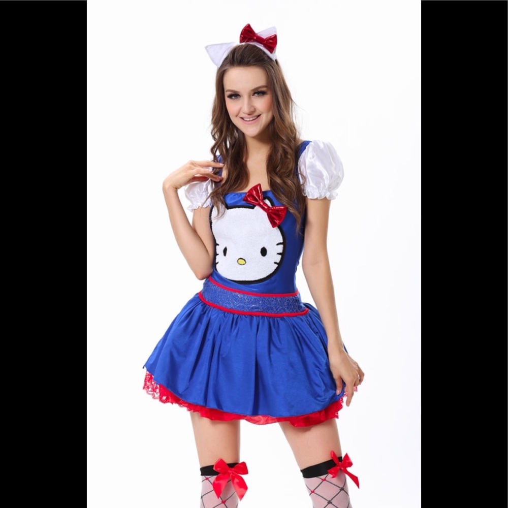 Halloween costume: Hello Kitty dress size S